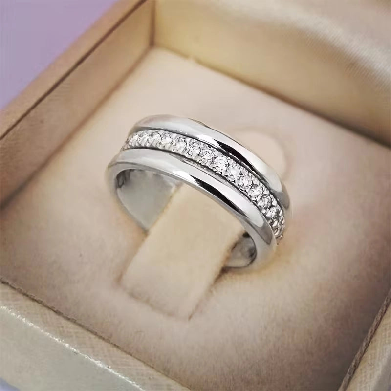 Nadia | Anello con Zirconia Scintillante