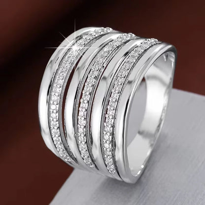 Uno | Anello Multi-Strato Minimalista