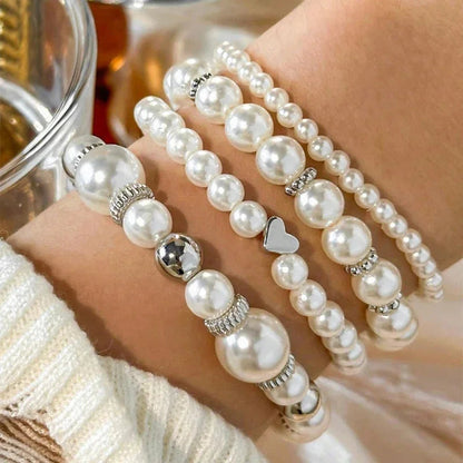 Consolata | set di bracciali di perle