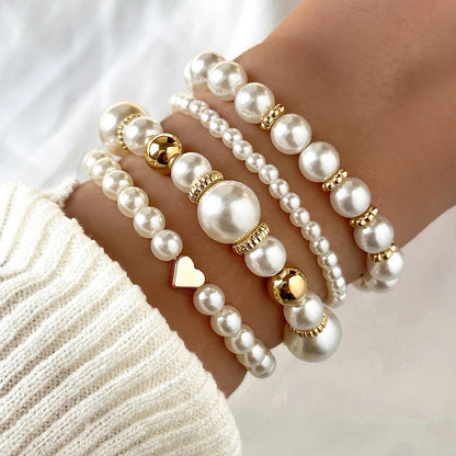 Consolata | set di bracciali di perle