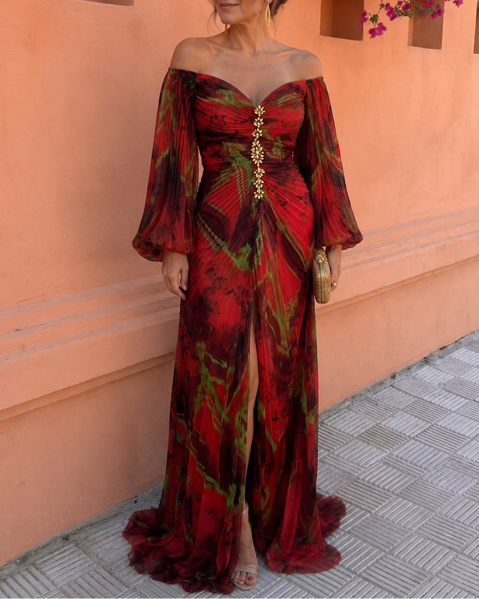 Diletta | eleganza floreale dorata