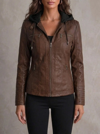 Gianna | Giacca in Pelle Resistente ed Elegante