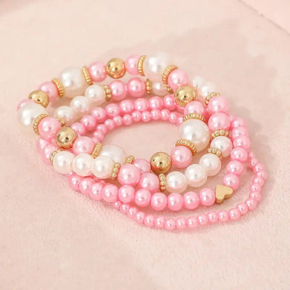 Consolata | set di bracciali di perle