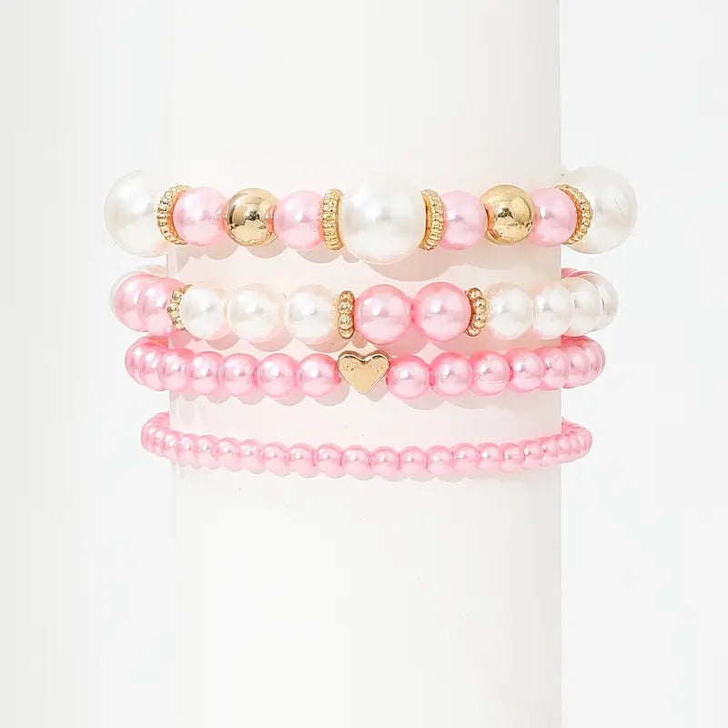 Consolata | set di bracciali di perle