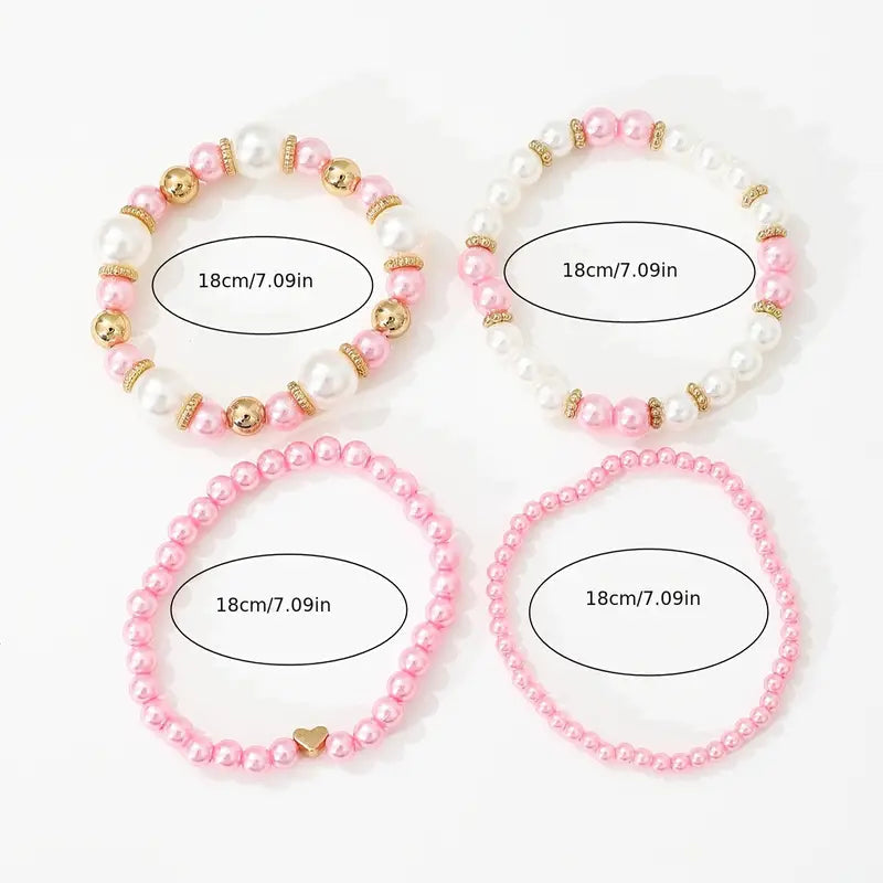 Consolata | set di bracciali di perle