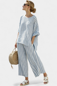 Righe blu