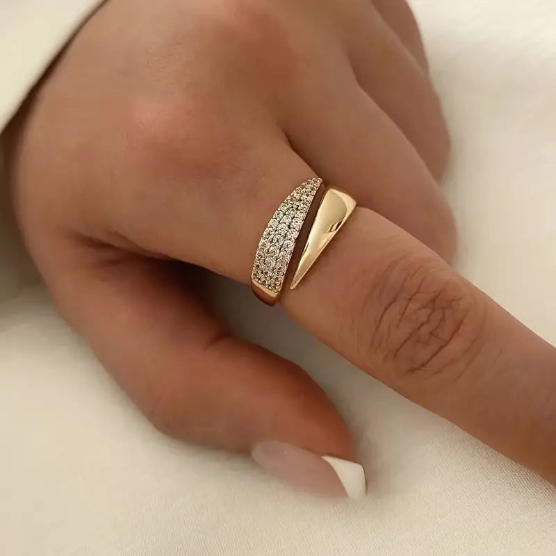 Maddalena | anello con pietre scintillanti