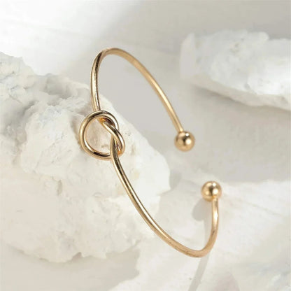 Cesira | bracciale con dettaglio a nodo
