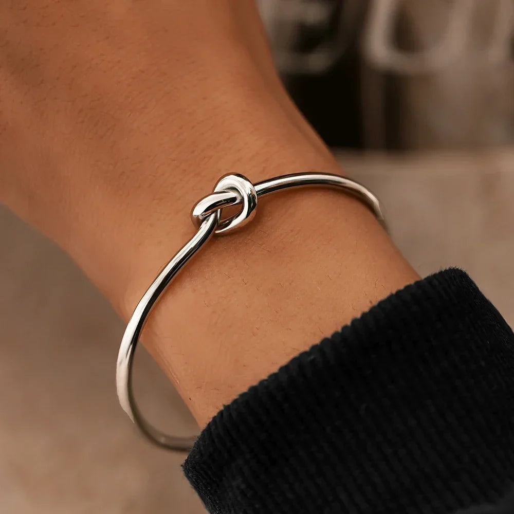 Cesira | bracciale con dettaglio a nodo