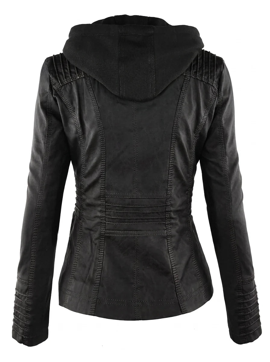 Gianna | Giacca in Pelle Resistente ed Elegante